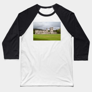 Balmoral Castle, Ballater, Aberdeenshire, Scotland, UK Baseball T-Shirt